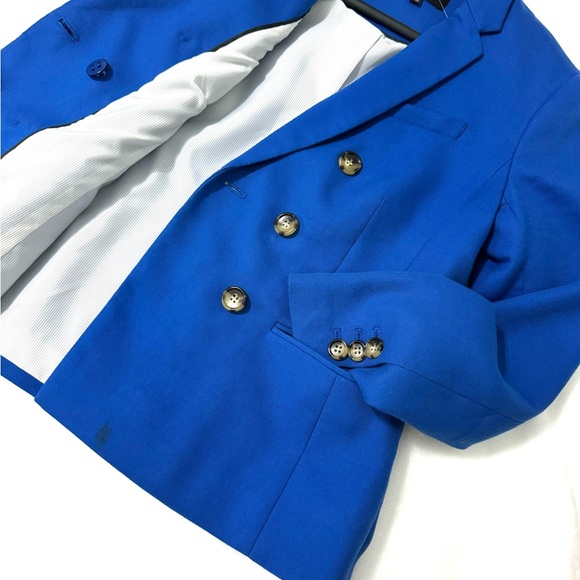 Talbots Women’s Cobalt Blue Blazer - Picture 3 of 8